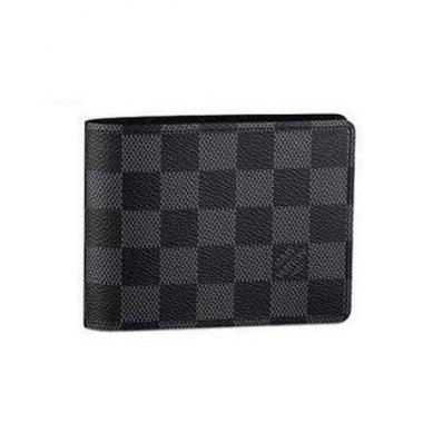 Cheap Louis Vuitton Damier Canvas N60895 Black Card Bags Unisex