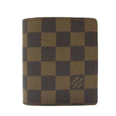 Louis Vuitton Damier Canvas N60905 Brown Card Bags Unisex HM03915