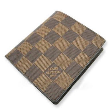 Louis Vuitton Damier Canvas N60929 Brown Card Bags Unisex