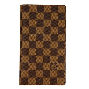 Louis Vuitton Damier Canvas N62226 Brown Small Unisex Wallet