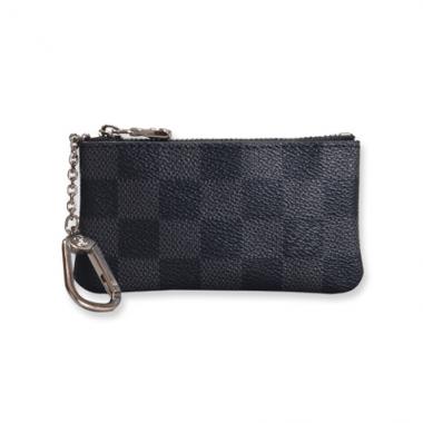 Louis Vuitton Damier Canvas N62650 Grey Small Ladies