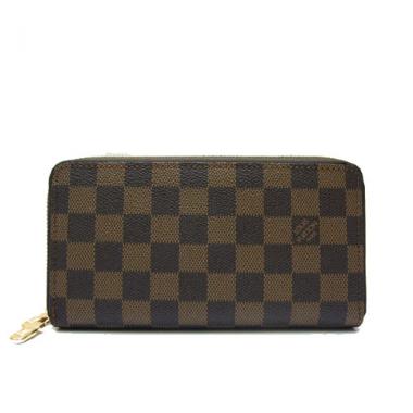 Replica Quality Louis Vuitton Damier Canvas N62732 Brown Canvas Small Wallet