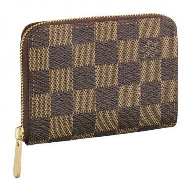 Louis Vuitton Damier Canvas N63070 Small Wallet Ladies