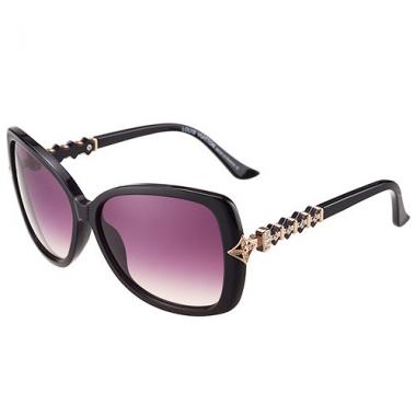 Louis Vuitton Petal Motif Black Frame Sunglasses 308110