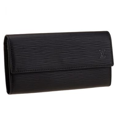 Louis Vuitton Sarah Black Epi Leather Wallet