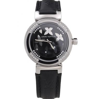 Louis Vuitton Tambour Bijou Black Watch