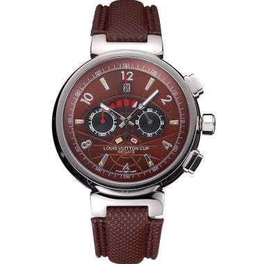 Louis Vuitton Tambour LV Cup Brown Dial Watch 2165-295