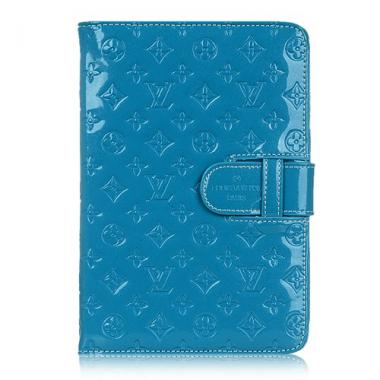 Replica Louis Vuitton Vernis Mini iPad Wallet Case Blue