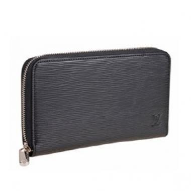 Louis Vuitton Zippy Wallet Black Epi Leather Replica