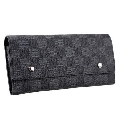 LV Adjustable Damier Graphite Wallet