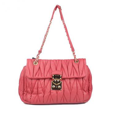 Miu Miu  5303 Ladies Cross Body Bag Pink