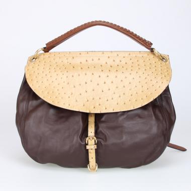 Replica Miu Miu  60016 Cow Leather Coffee