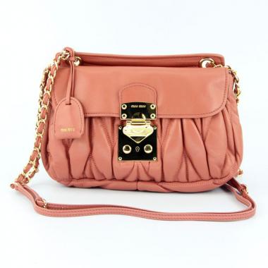 Miu Miu  86312 Ladies Cross Body Bag Pink