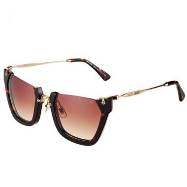 Miu Miu Cut Off Cat-Eye Sunglasses 308039 Replica