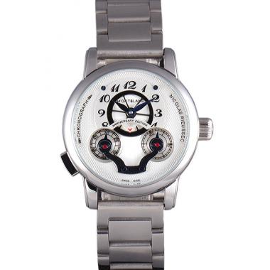 Montblanc Nicolas Rieussec Anniversary Edition Stainless Steel Bracelet   621629