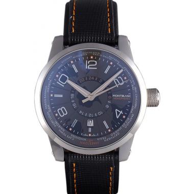 Montblanc Timewalker Hemispheres Leather Strap  621625