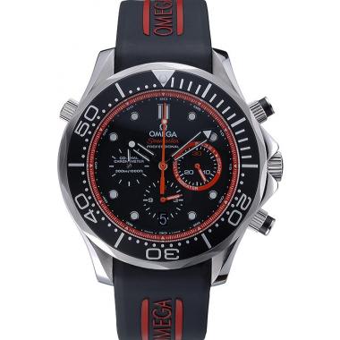 Replica Omega Seamaster Professional Emirates Team 2024 Black  622046