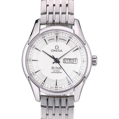 Omega Swiss DeVille Stainless Steel Bezel White Dial 7598