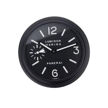 Replica Panerai Luminor Marina Wall Clock Black And White  622473