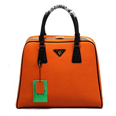 Prada  0808 Ladies Handbag Cow Leather