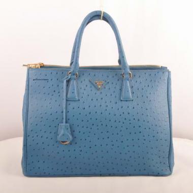 Prada  16625L Ladies Ostrich Skin Replica