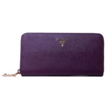 Cheap Prada  1M1136 Wallet Purple