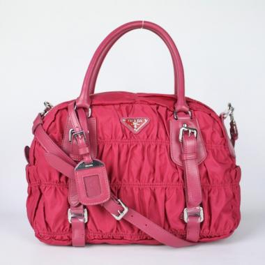 Cheap Prada  BI0397 Cow Leather Pink