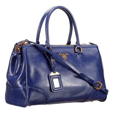 Prada  Satchel Blue