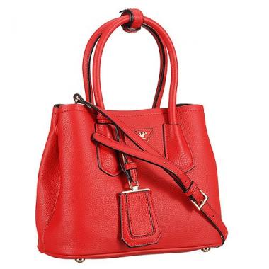 Prada Double Tote Red 18926824