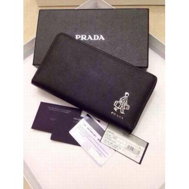 Cheap Prada Purse Wallet Black