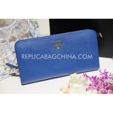 Prada Purse Calfskin Blue