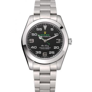 Rolex Air King Black Dial Staineless Steel Bracelet 1454020