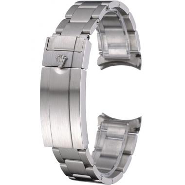 Rolex Brushed Stainless Steel Link Bracelet  622494