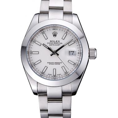 Cheap Rolex Datejust Stainless Steel Case White Dial 622266