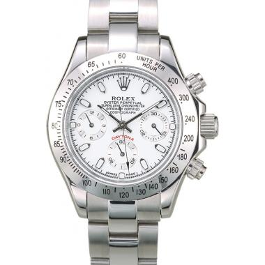 Rolex Daytona Lady Stainless Steel Case White Dial Tachymeter