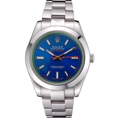 Cheap Rolex Milgauss Blue Dial Stainless Steel Case And Bezel  622838