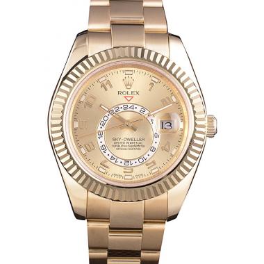 Rolex Sky Dweller Oyster Perpetual Special Edition 2024 Yellow Gold 80243 Replica