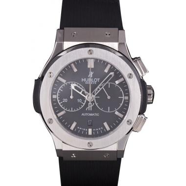 Cheap Swiss Hublot  Fusion Black Dial Stainless Steel shb04 621397