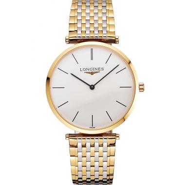 Cheap Swiss Longines Grande Classique White Dial Gold Case Two Tone Bracelet