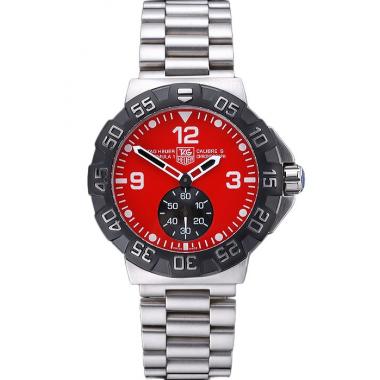 Cheap Tag Heuer Formula One Grande Date Red Dial Stainless Steel Bracelet 622286