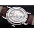 A. Lange & Sohne Lange 1 White Dial Stainless Steel Case Brown Leather Strap