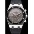 Swiss Audemars Piguet Royal Oak Chronograph Grey Dial Stainless Steel Case Black Rubber Strap  622866