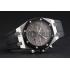 Swiss Audemars Piguet Royal Oak Chronograph Grey Dial Stainless Steel Case Black Rubber Strap  622866