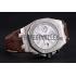 Swiss Audemars Piguet Royal Oak Offshore White Dial Stainless Steel Case Brown Leather Strap  622848