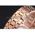 Swiss Audemars Piguet Royal Oak White Dial Rose Gold Case And Bracelet