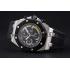 Replica Swiss Audemars Piguet Royal Oak Offshore Black And Yellow Dial Stainless Steel Case Black Rubber Strap  622855