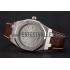 Audemars Piguet Royal Oak Fondation Gray Dial Stainless Steel Case Brown Leather Strap Replica