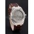 Audemars Piguet Royal Oak Fondation Gray Dial Stainless Steel Case Brown Leather Strap Replica