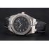 Audemars Piguet Royal Oak Fondation Black Dial Stainless Steel Case Black Leather Strap