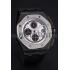 Swiss Audemars Piguet Royal Oak Offshore Chronograph White Dial Black Steel Case Black Rubber Strap  622862